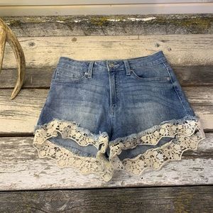 JUST USA | Jeans Shorts with Lace
